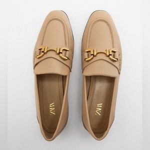 Zara Leather Loafers